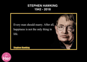 Every man should marry. After all, happiness is not the only thing in life.