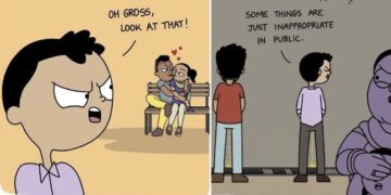 Hypocrisy-Indian-Society-Comic-Strips-Illustration