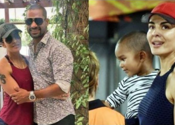 Shikhar-Dhawan-Wife-Aesha-Wears-Cap-Always