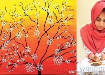Noor-Jaleela-born-no-arms-no-legs-17-yo-artist-inspiring-story-painting