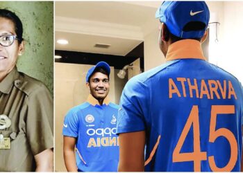 Single-Mom-Contribution- Mumbai bus conductor's son makes it to Indian U-19 cricket team