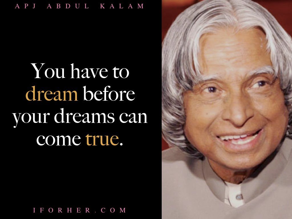 21 Inspiring Quotes By Abdul Kalam To Dream Big In Li - vrogue.co