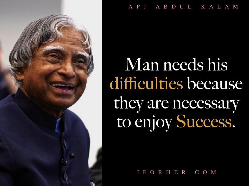 Dr. APJ Abdul Kalam Birthday: His 10 Quotes On Life & Failures To ...