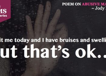 Jody Boyer One Day Poem Abusive Marriage IFORHER