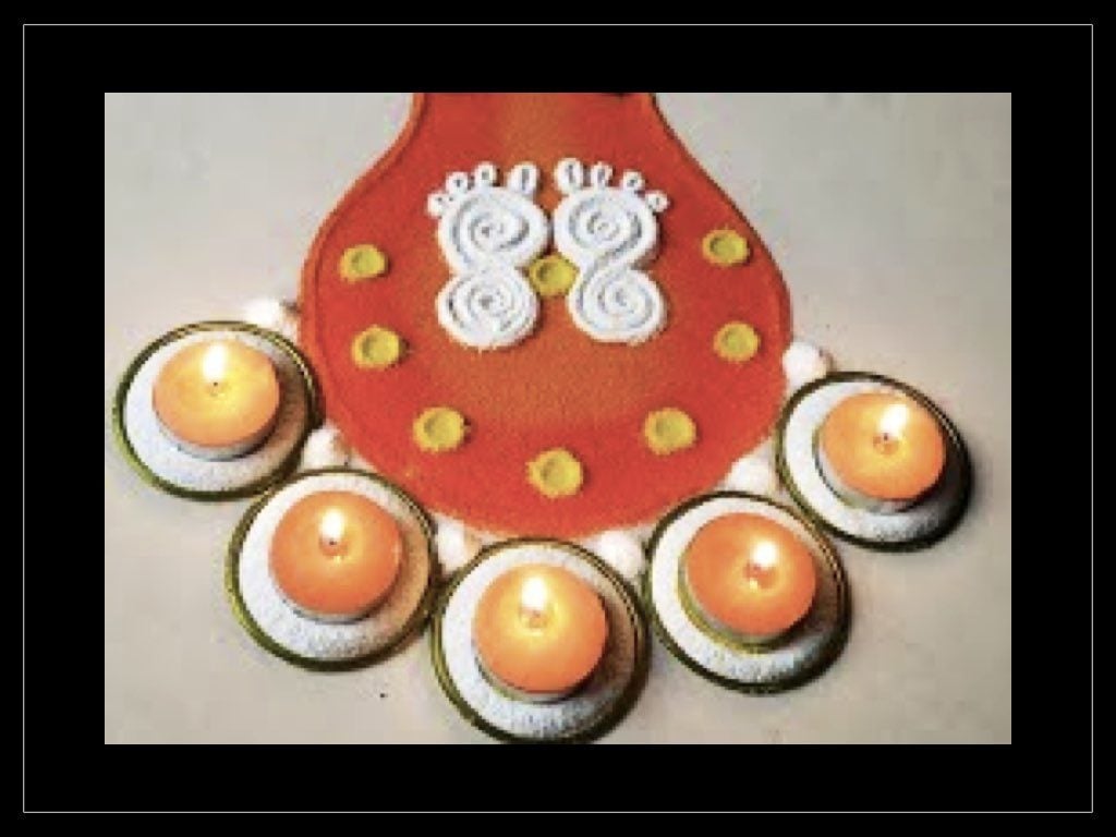 Lakshmi_Rangoli_Eco-friendly_Diwali_Ideas Lakshmi_Pujan_Paduka_Rangoli_Eco-friendly_Diwali_Ideas