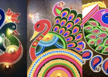 Peacock-Beautiful-Rangoli-Design-2019