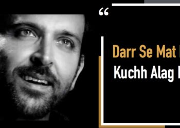 Dar-Se-Mat-Dar-Kuch-Alag-Kar-Hrihik-Roshna's-Inspiring-Poem