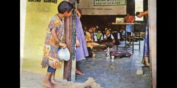 Hungry Girl Who Went Viral For Peeking In Class With Empty Bowl In Hand Gets Admission In The School_Cover