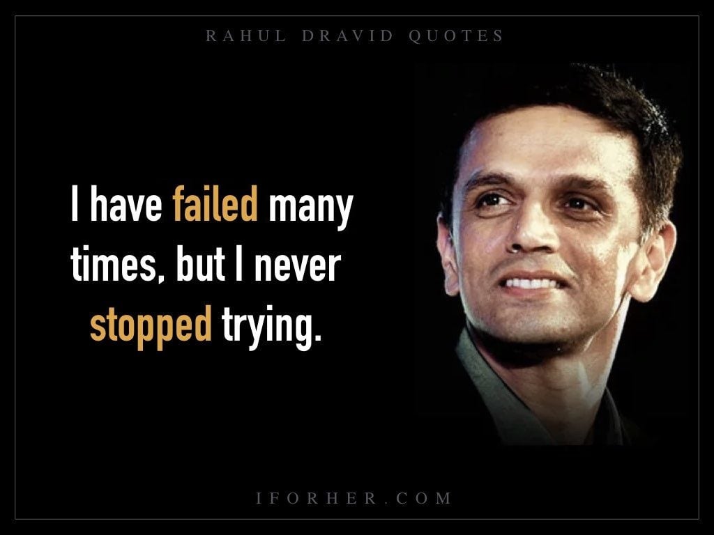 10 Rahul Dravid Inspirational Quotes On Life Show Why We Respect & Love