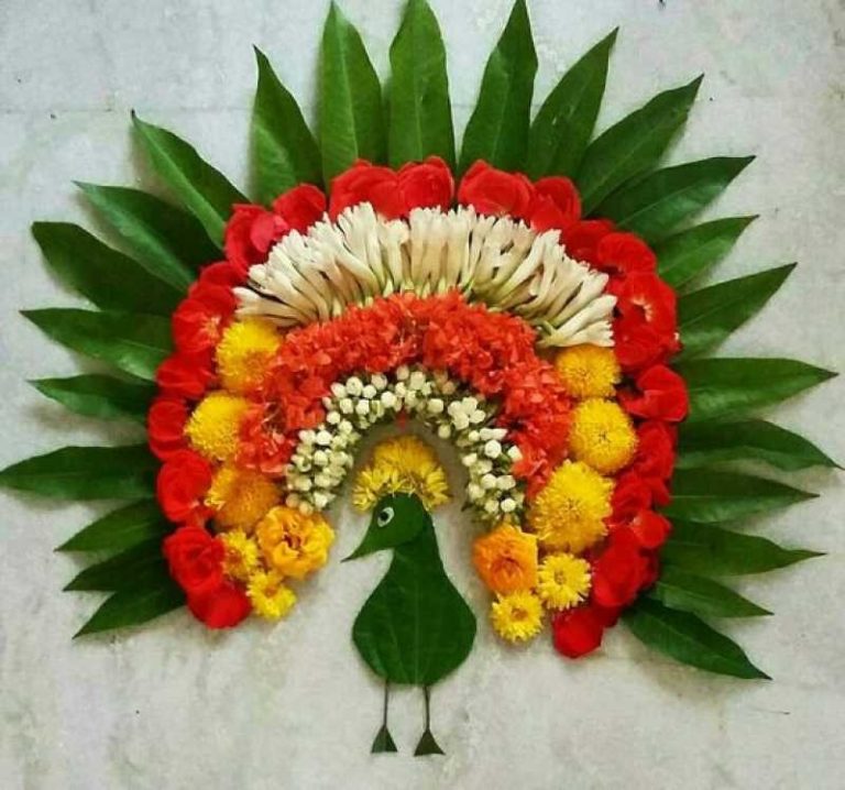 Pongal Rangoli Designs 20 Flower Rangoli Ideas (2025)