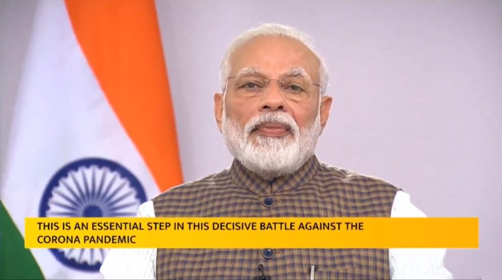 PM Modi Addresses Nation on Coronavirus