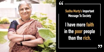 Sudha-Murty-Message-About-Money-Society