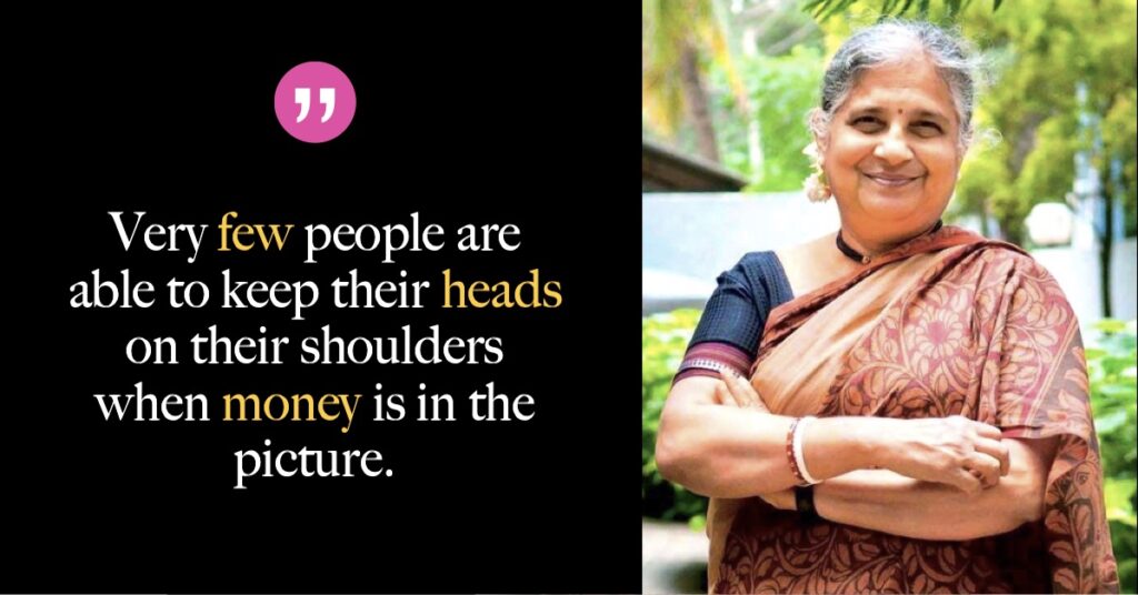 Sudha-Murty-Quotes-Money