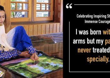 Swapna-Augustine-painting-without-arms-story