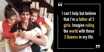 Actor-Karanvir-Bohra-three-daughters