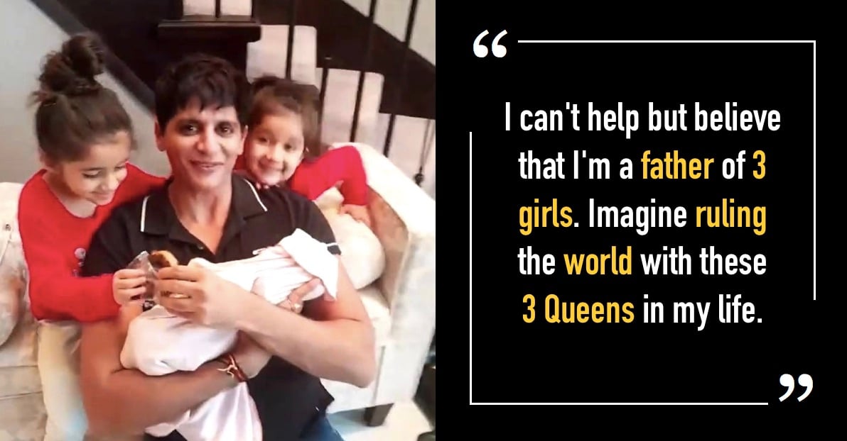 Actor-Karanvir-Bohra-three-daughters