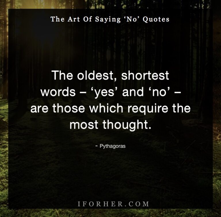 25 Powerful Quotes On Why 'Saying No' Is The Key To Happiness