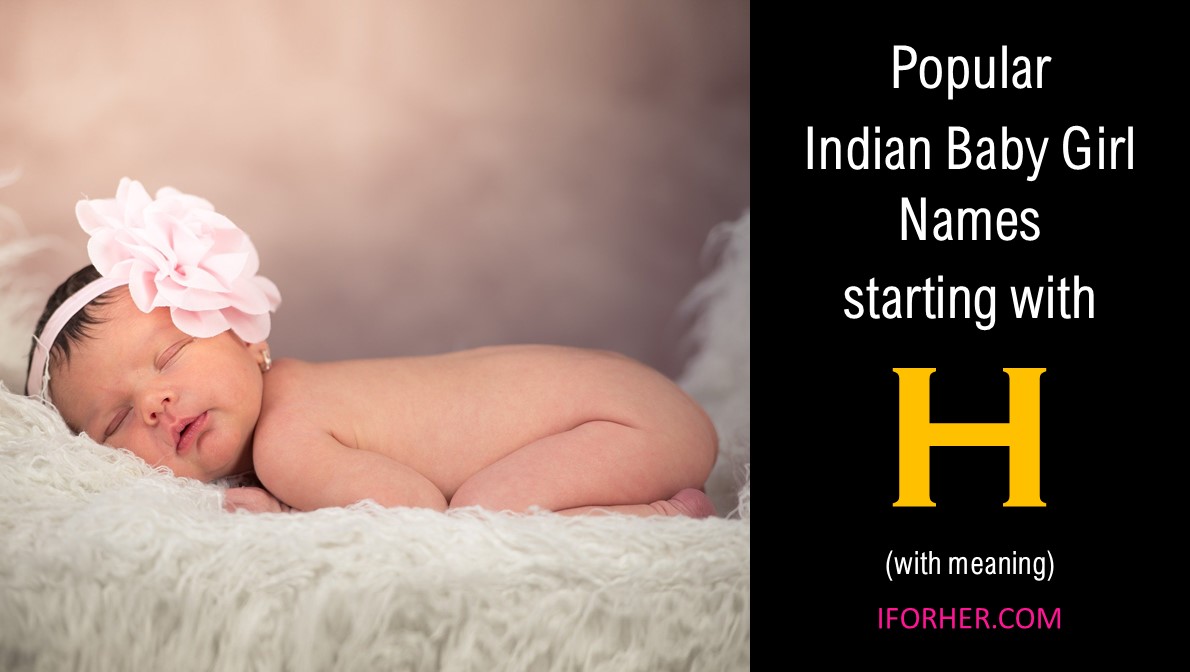 Latest Hindu Baby Girl Names Starting With H