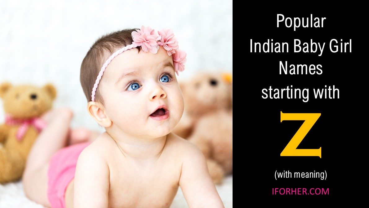 Latest Hindu Baby Girl Names Starting With Z