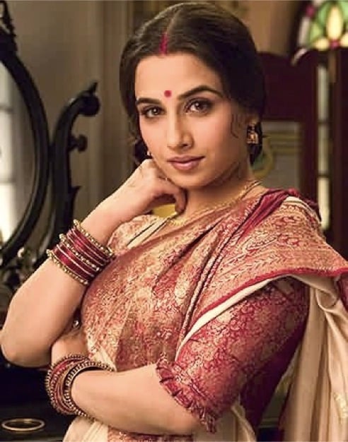 Baluchari-Saree-Types-Of-Saree-India-Vidya-Balan