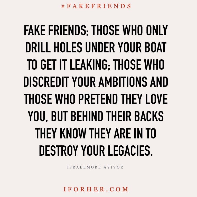 Fake Friends Quotes 