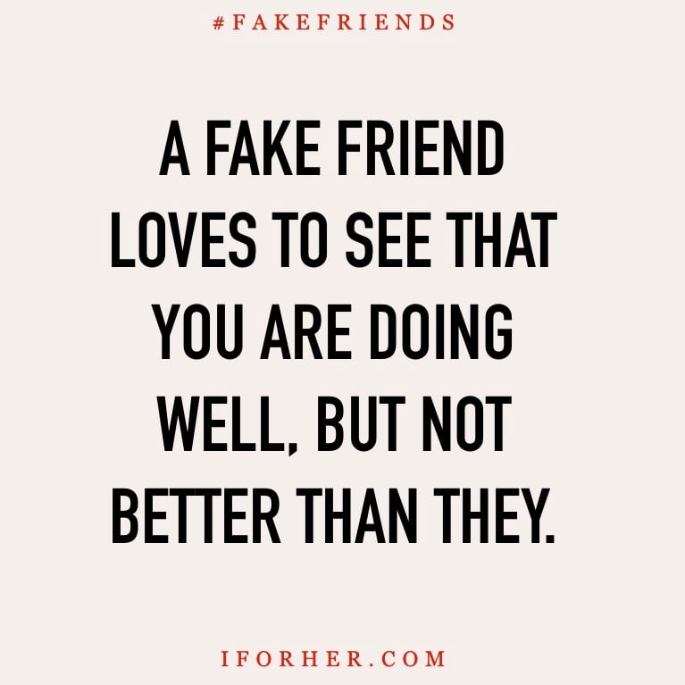 Fake Friends Quotes 