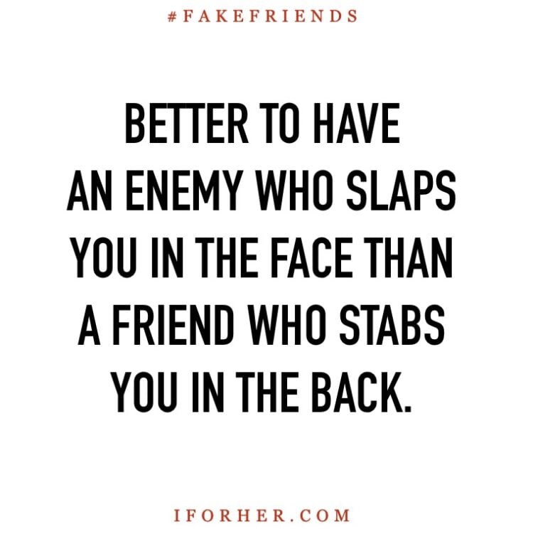 28 Fake Friends Quotes To Protect Yourself From Fake People
