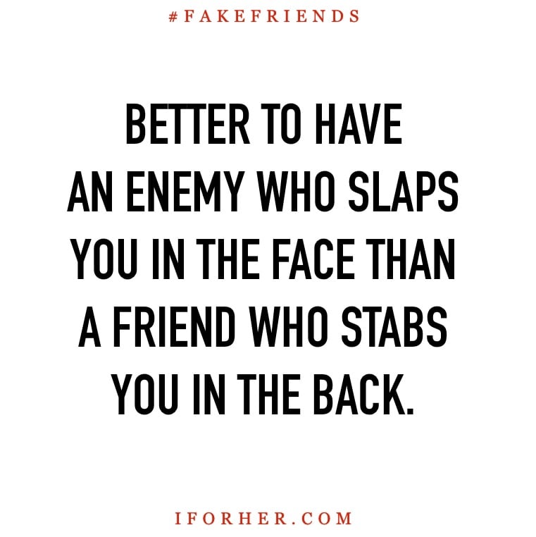 Fake Friends Quotes 