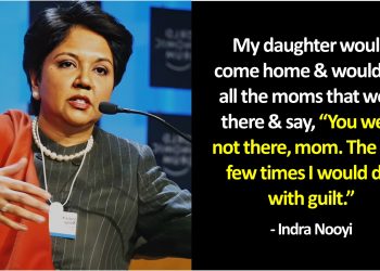 Indra Nooyi on Women Struggle