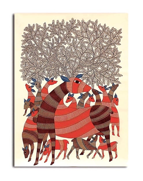 Indian-Art-Form-Gond-Painting-03