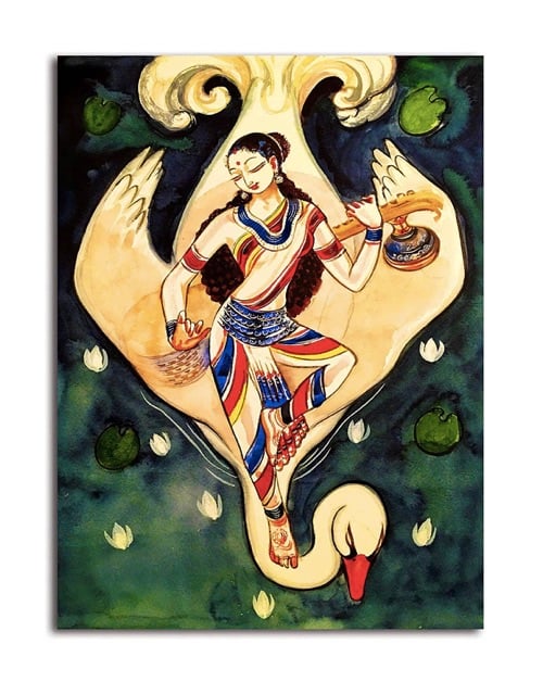 Indian-Art-Forms-Kalighat-02