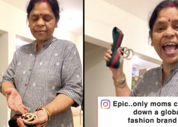 Mother-Viral-Video-gucci-belt