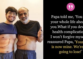 Son Saved Father's Life By Liver Transplant
