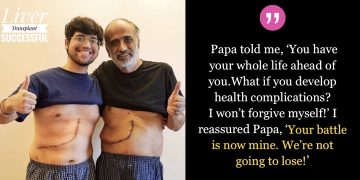 Son Saved Father's Life By Liver Transplant