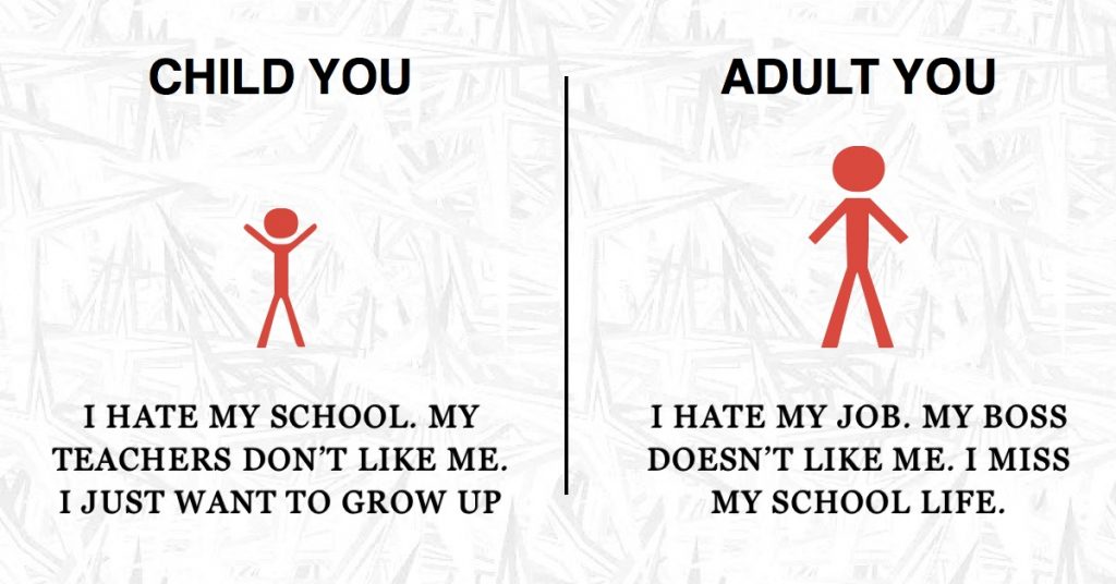 Life As A Kid Vs Life As An Adult
