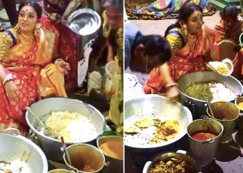 Woman-Feeding-poor-Bengal-Brother-Reception-Food-03