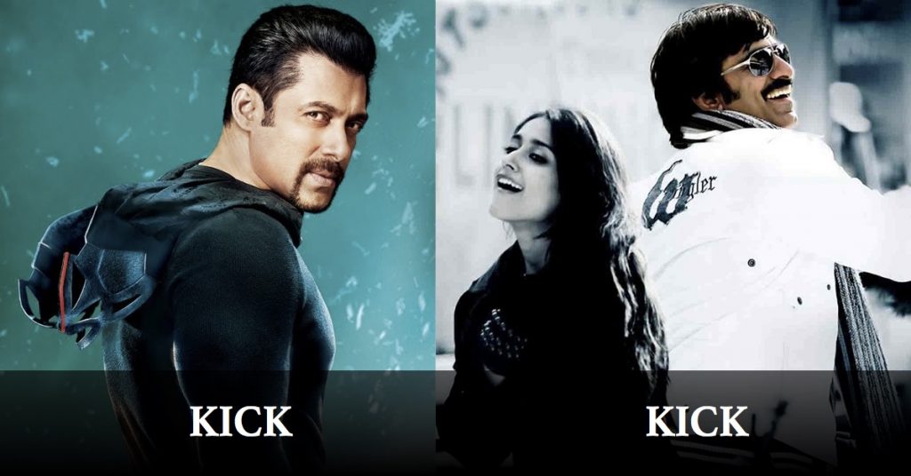 Bollywood-Regional Movies Remake-Kick