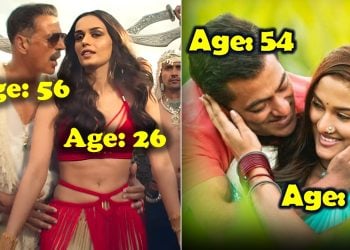 Age Gap between actors and actresses