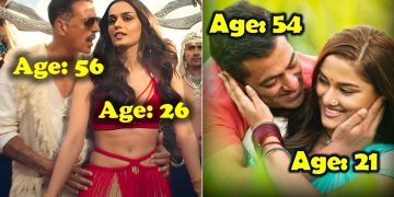 Age Gap between actors and actresses