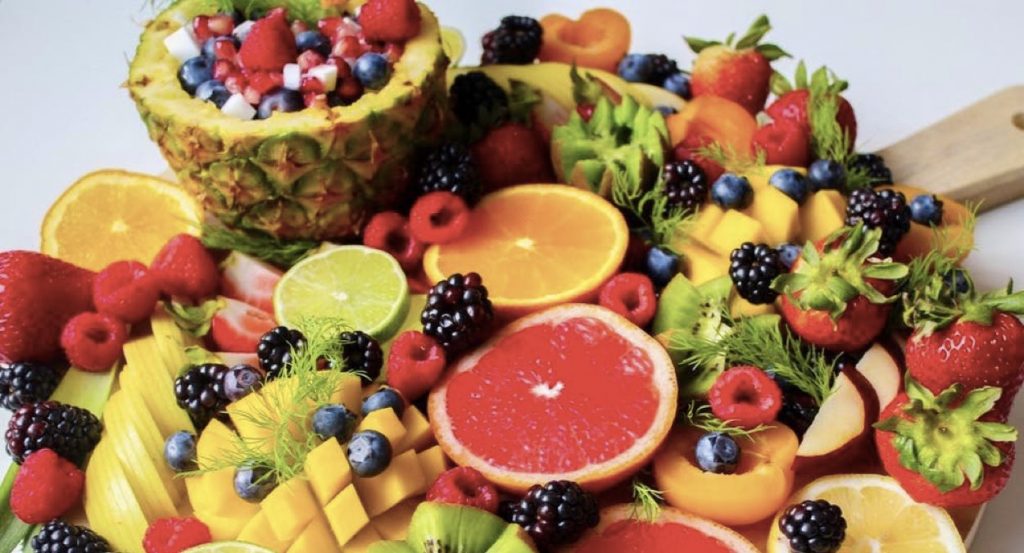Fruits in summer
