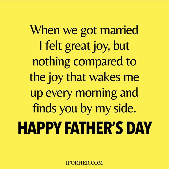 Happy Father's Day Quotes From Wife to Husband -2
