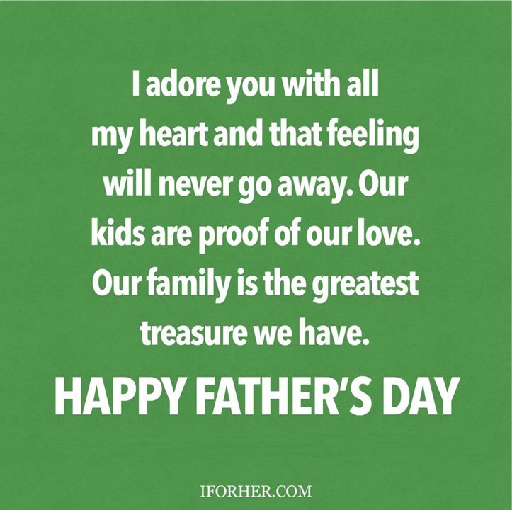 Happy Father's Day Quotes From Wife to Husband -3