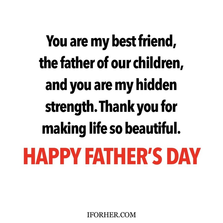 Happy Father's Day Quotes From Wife to Husband -5