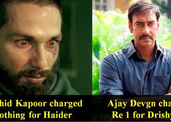 Actors charged nothing