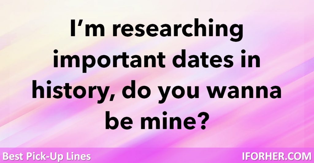 Best Pick Up Lines for tinder