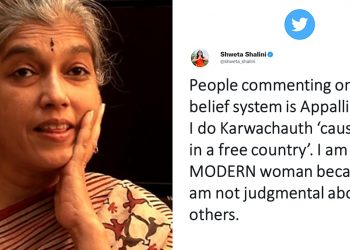 Ratna Pathak Karwachauth Controversial Statement