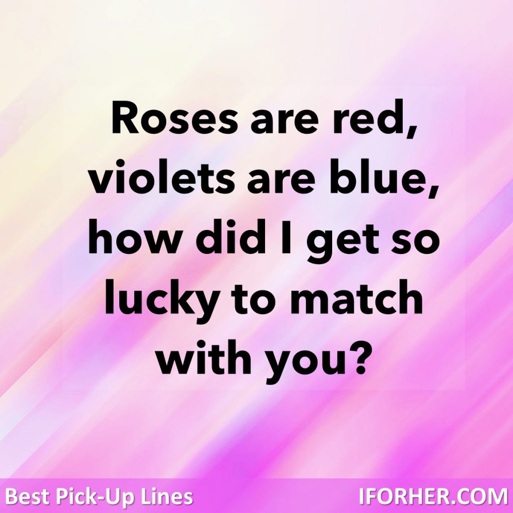 Tinder Pick Up Lines