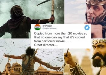 Bahubaali Scenes Copied