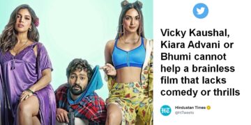 Govinda naam mera Twitter Review