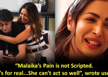 Malaika Son Misbehave With Her On Show
